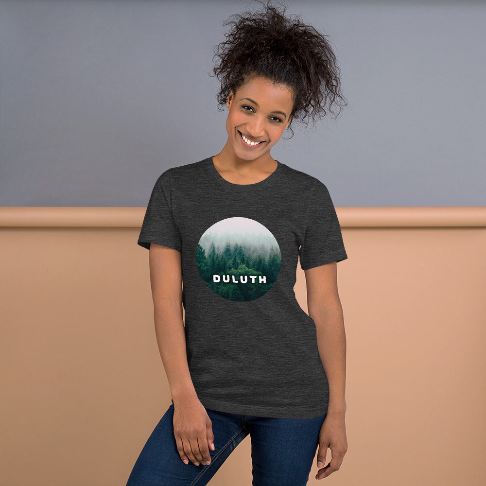 Circle Forest Duluth Minnesota Unisex T-Shirt - Ope Life
