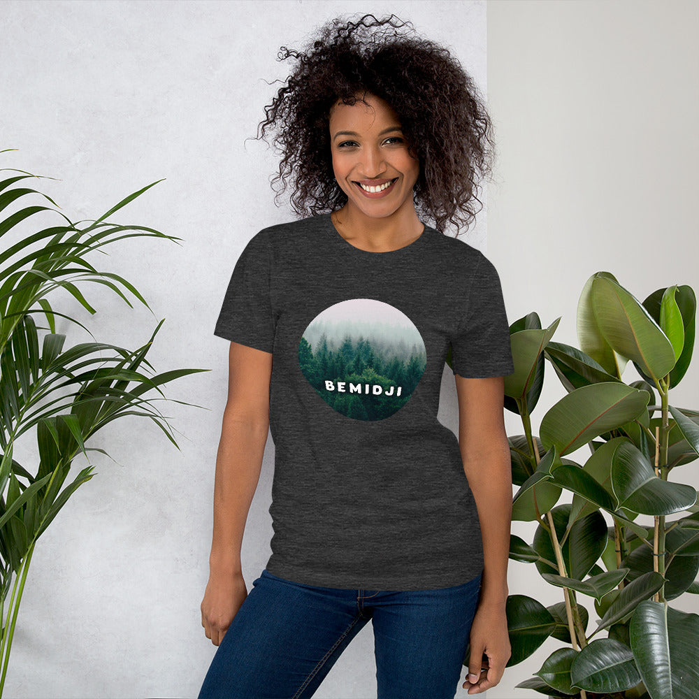 Circle Forest Bemidji Minnesota Unisex T-Shirt - Ope Life