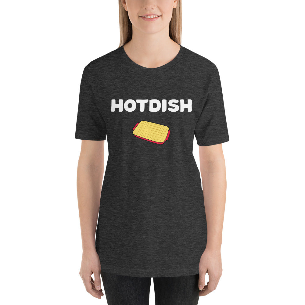 Hotdish Short-Sleeve Unisex T-Shirt - Minnesota Hotdish Shirt - Ope Life