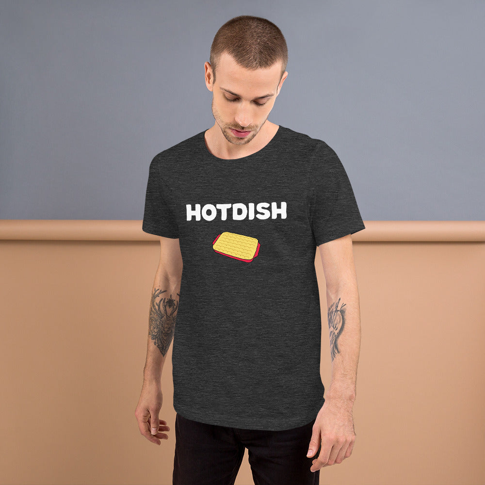 Hotdish Short-Sleeve Unisex T-Shirt - Minnesota Hotdish Shirt - Ope Life