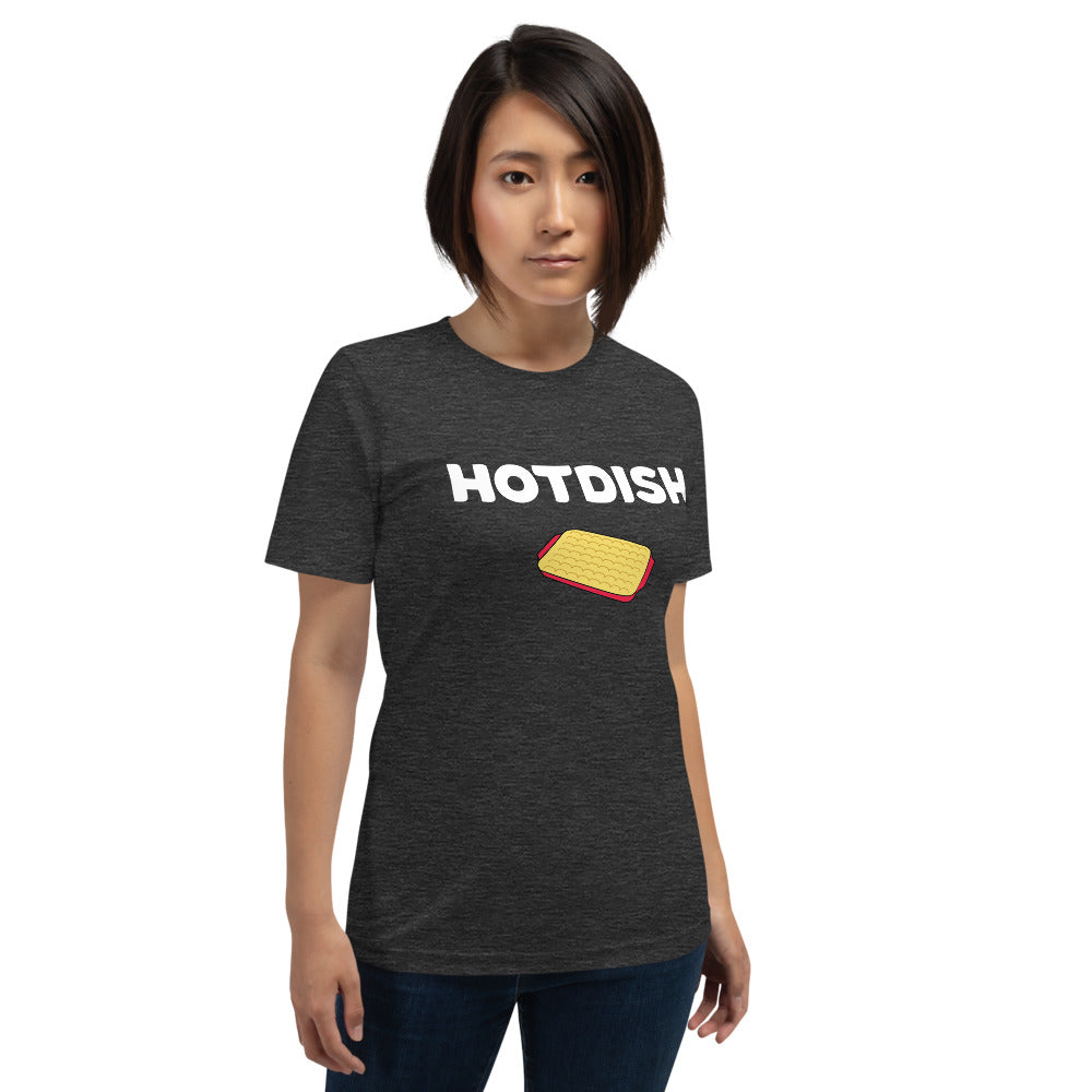 Hotdish Short-Sleeve Unisex T-Shirt - Minnesota Hotdish Shirt - Ope Life