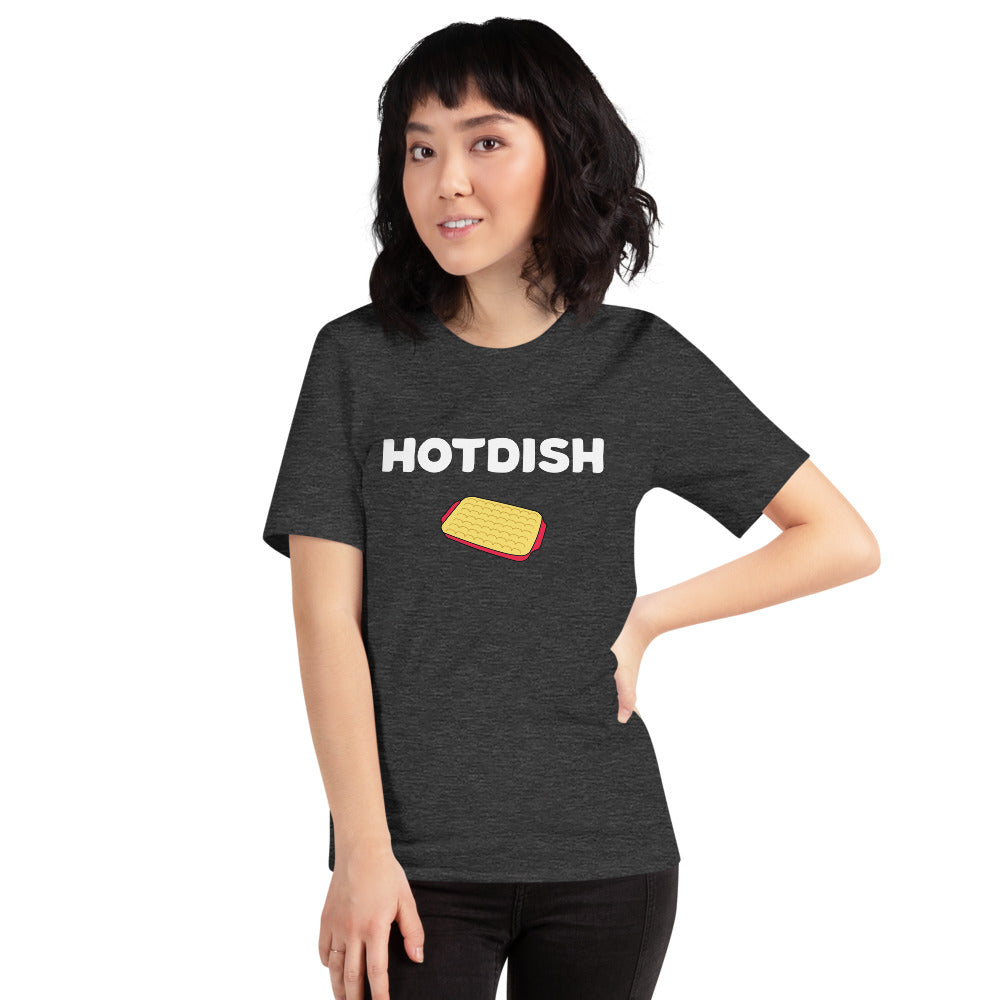 Hotdish Short-Sleeve Unisex T-Shirt - Minnesota Hotdish Shirt - Ope Life