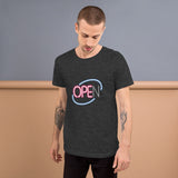 Ope Neon Sign Unisex T-Shirt - Open Sign Shirt With N Burnt Out - Ope Life