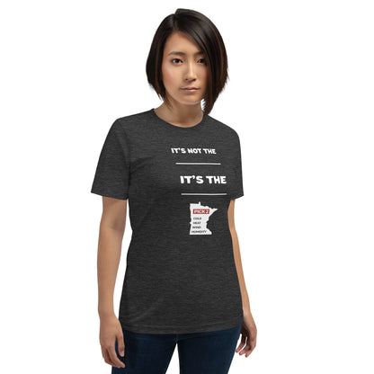 It's Not The Heat/Cold It's The Humidity/Wind Minnesota Weather T-Shirt (Unisex) - Ope Life