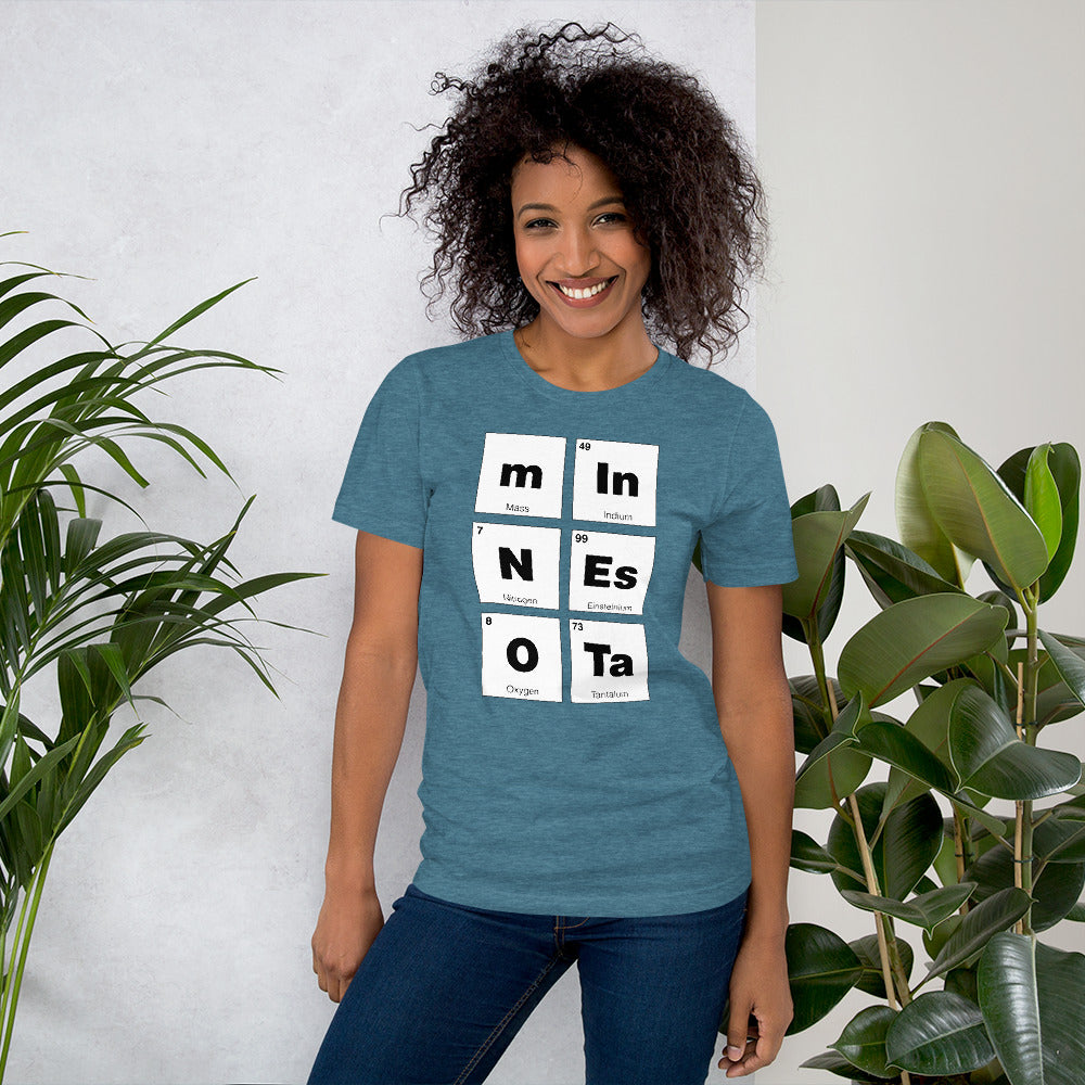 Minnesota Periodic Table Of Elements Unisex T-Shirt - Ope Life