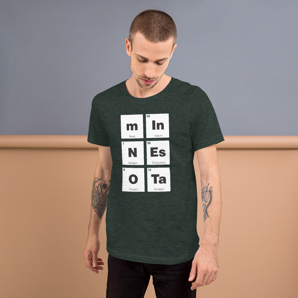 Minnesota Periodic Table Of Elements Unisex T-Shirt - Ope Life