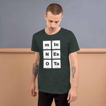 Minnesota Periodic Table Of Elements Unisex T-Shirt - Ope Life