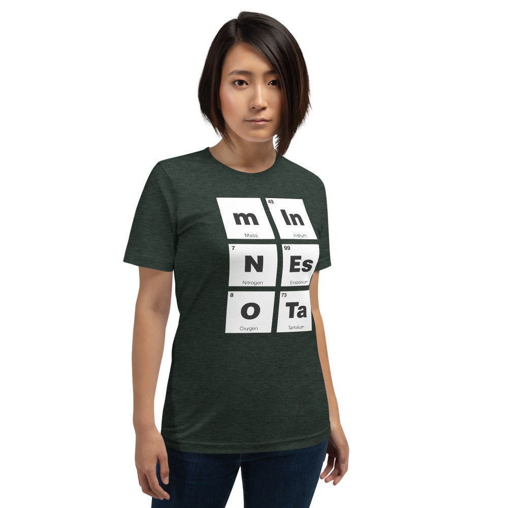 Minnesota Periodic Table Of Elements Unisex T-Shirt - Ope Life
