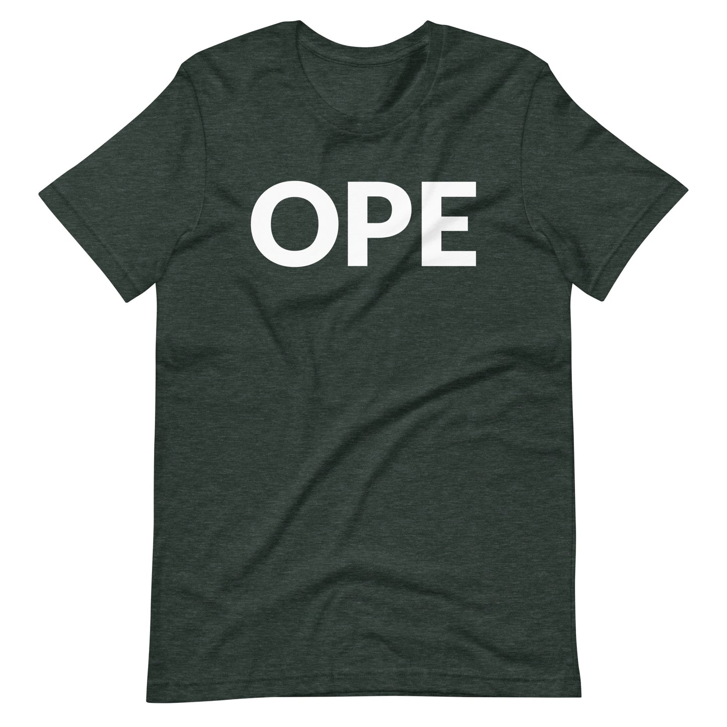 Ope, let me just sneak past you there (front/back) Unisex T-Shirt - Ope Life