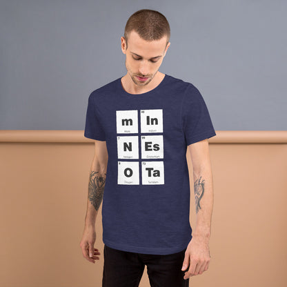 Minnesota Periodic Table Of Elements Unisex T-Shirt - Ope Life