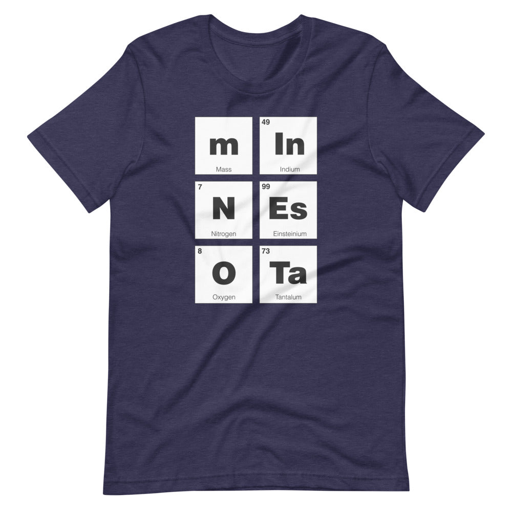 Minnesota Periodic Table Of Elements Unisex T-Shirt - Ope Life