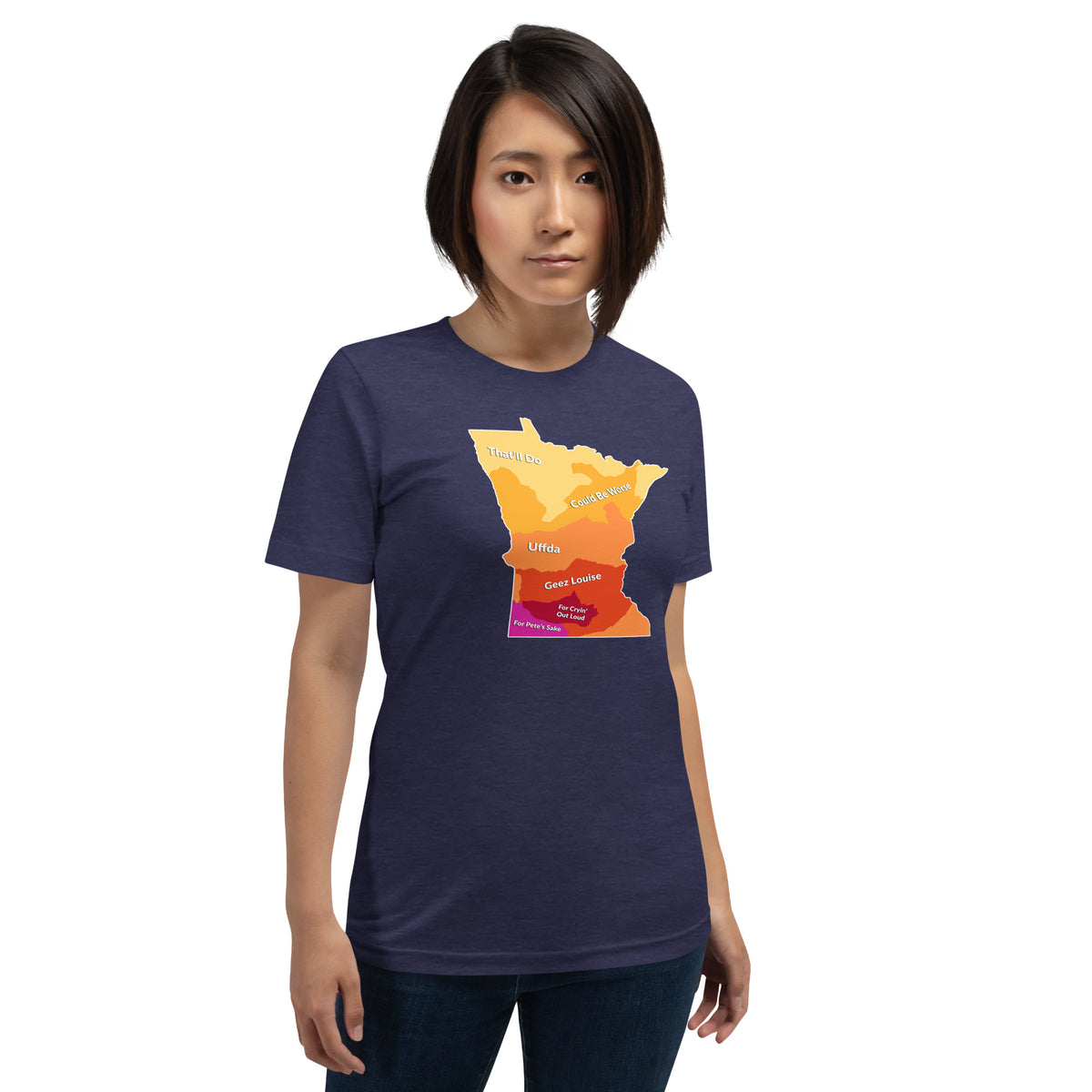 Minnesota Slang Weather Map T-shirt (Unisex) - Ope Life