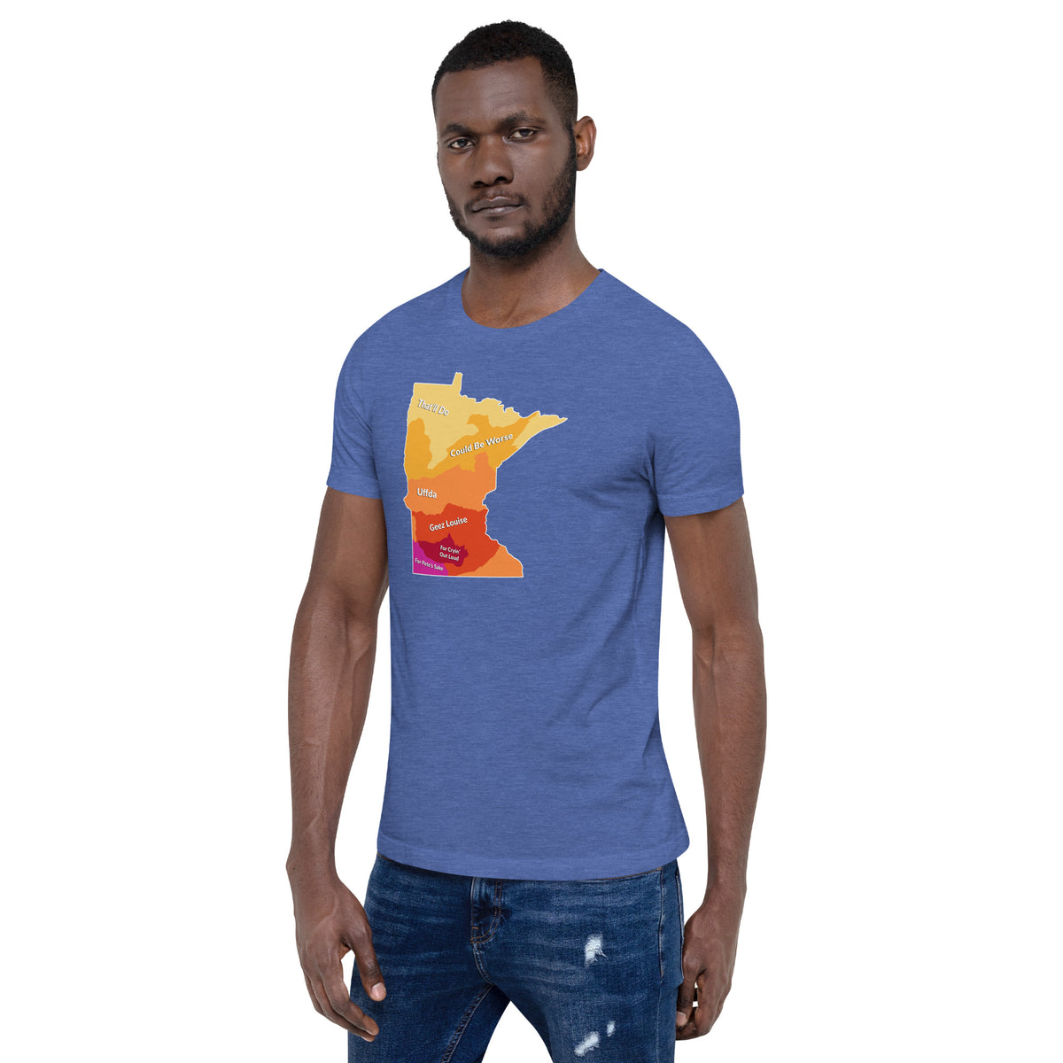 Minnesota Slang Weather Map T-shirt (Unisex) - Ope Life