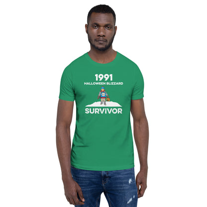 1991 Halloween Blizzard Survivor - Unisex T-Shirt - Ope Life